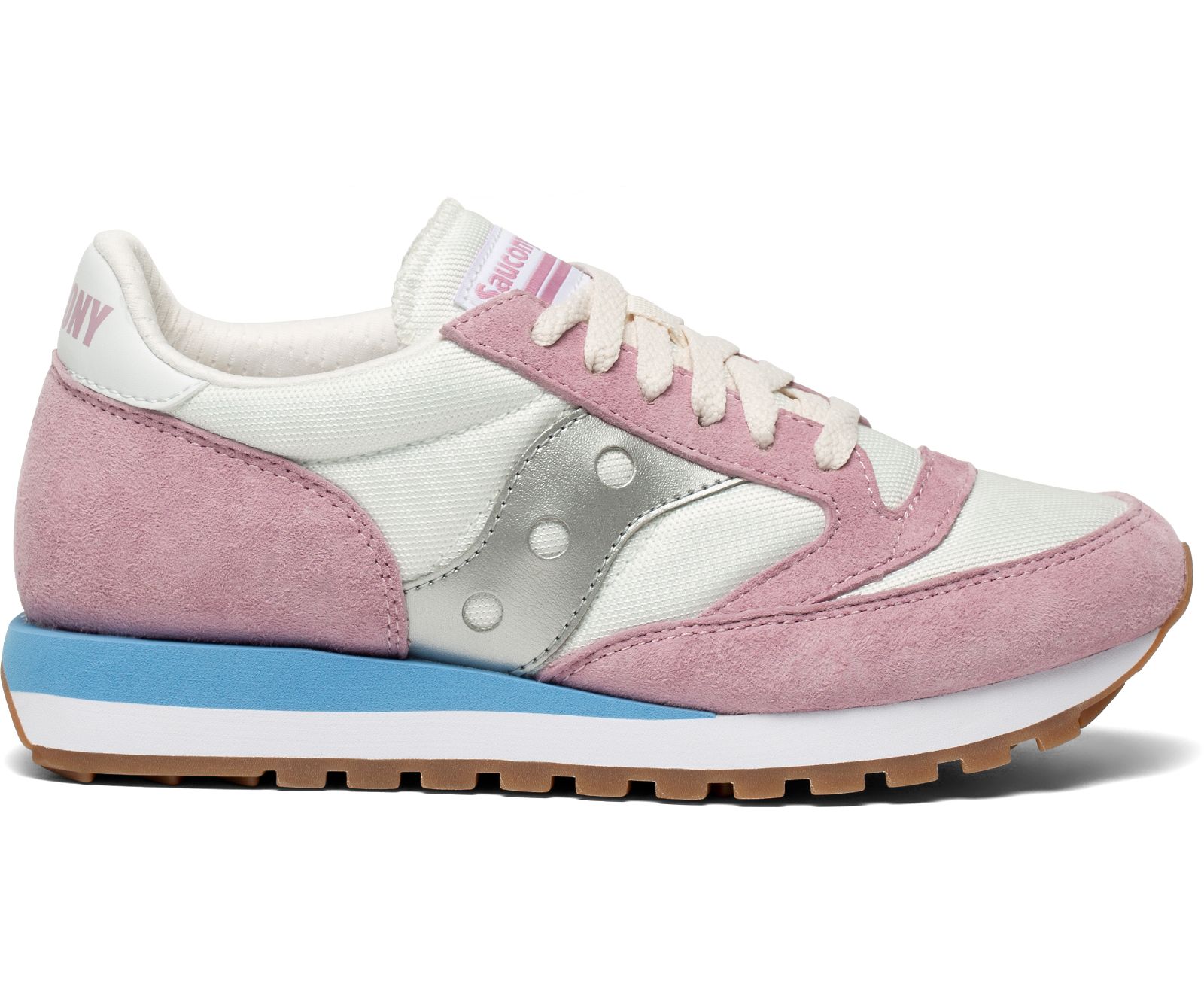 Saucony Jazz 81 Originals Dam Vita Rosa Grå | Sverige 256VRW